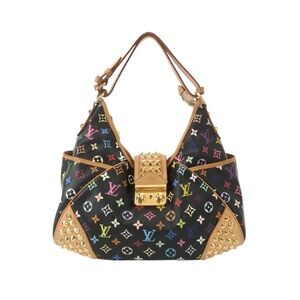 Chrissie MM Multicolor Black Shoulder Bag